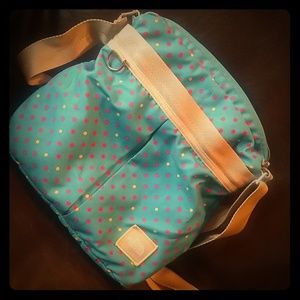 Cute North Face polka dot purse